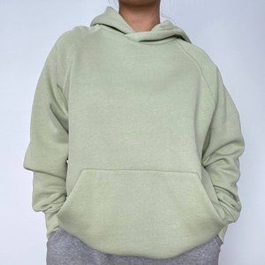 Zara Mint Green Heavy-duty Hoodie Mens Large